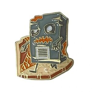 Loot Crate Dead Box Zombie‎ Enamel Lapel Vest Hat Pin A11
